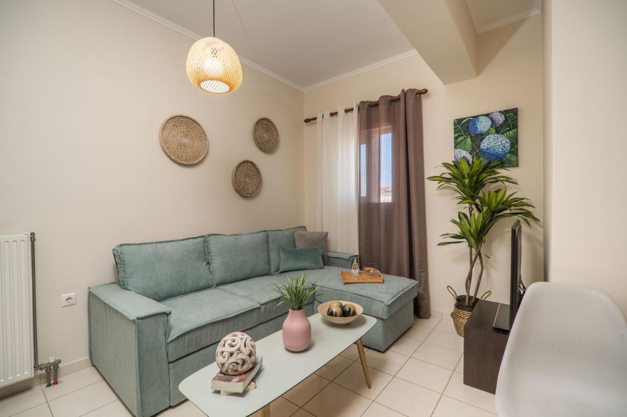 Ammoutsiani Cozy Apartment 1 By 8Essentially Hriszí Aktí Haniá Kültér fotó