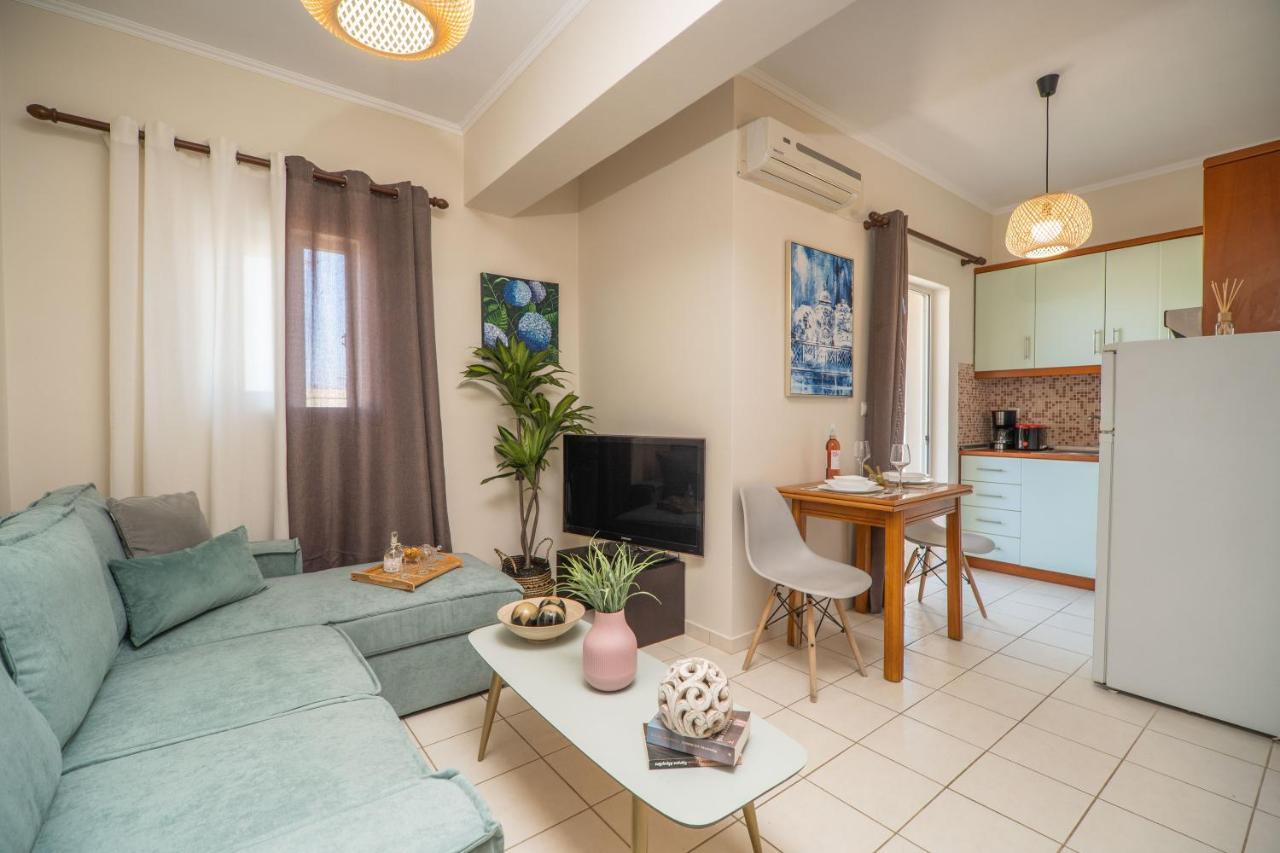 Ammoutsiani Cozy Apartment 1 By 8Essentially Hriszí Aktí Haniá Kültér fotó