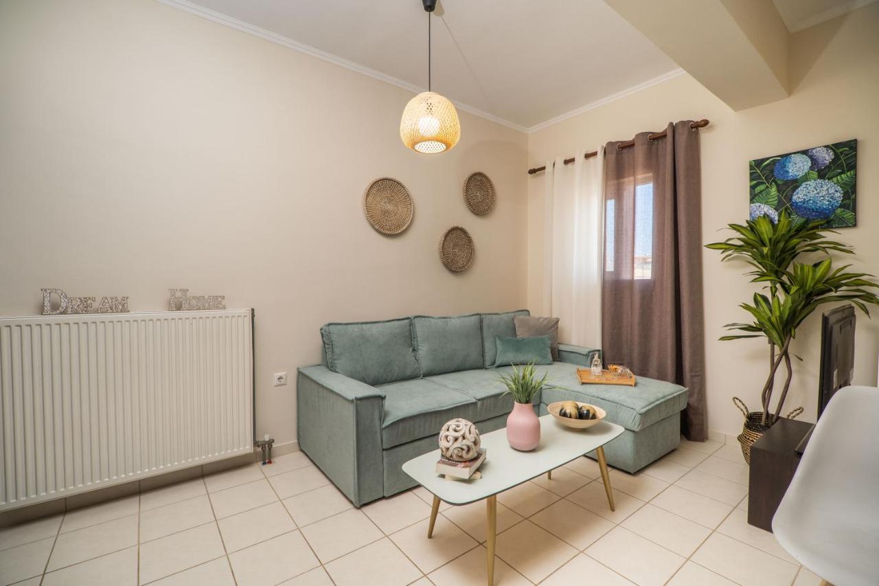 Ammoutsiani Cozy Apartment 1 By 8Essentially Hriszí Aktí Haniá Kültér fotó