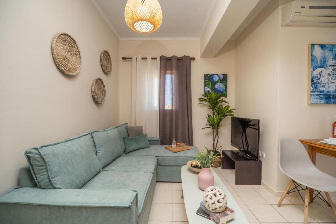 Ammoutsiani Cozy Apartment 1 By 8Essentially Hriszí Aktí Haniá Kültér fotó